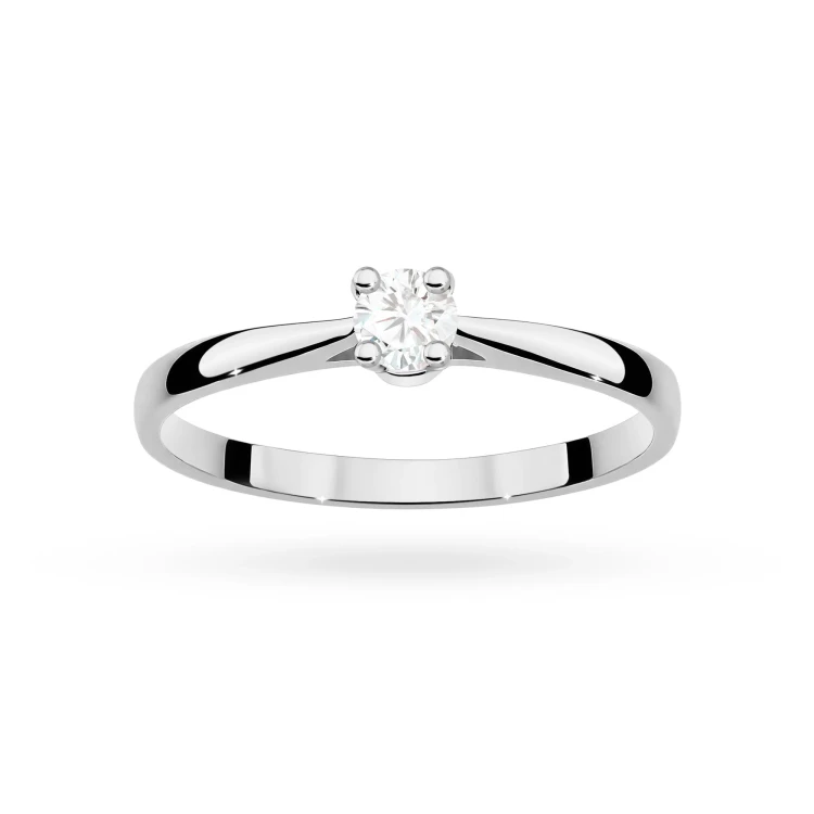 Klasyczny pierścionek zaręczynowy brylant 0,15ct Klasyka W0335.B3.DIW.01 marko