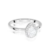 Pierścionek z białego złota z diamentami laboratoryjnymi Lab Diamonds łezka W0455.B3.LDW.01 marko
