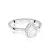 Pierścionek z białego złota z diamentami laboratoryjnymi Lab Diamonds łezka W0455.B3.LDW.01 marko