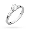 Klasyczny pierścionek z białego złota z diamentem laboratoryjnym 0,40ct w sześciu łapkach Lab Diamonds W0540.B3.LDW.02 marko