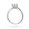 Klasyczny pierścionek z białego złota z diamentem laboratoryjnym 1,00ct w sześciu łapkach Lab Diamonds W0540.B3.LDW.05 marko