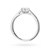 Klasyczny pierścionek z białego złota z diamentem laboratoryjnym 0,40ct w czterech łapkach Lab Diamonds W0543.B3.LDW.01 marko