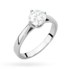 Klasyczny pierścionek z białego złota z diamentem laboratoryjnym 1,00ct w czterech łapkach Lab Diamonds W0543.B3.LDW.04 marko