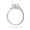 Klasyczny pierścionek z białego złota z diamentem laboratoryjnym 1,00ct w czterech łapkach Lab Diamonds W0543.B3.LDW.04 marko