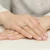 Złoty pierścionek brylant 0,70ct i kamienie na szynie i koronie białe złoto Galaktyki W0546.B3.DIW.03 marko