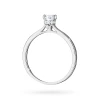 Złoty pierścionek brylant 0,40ct i kamienie na koronie białe złoto Klasyka W0547.B3.DIW.01 marko