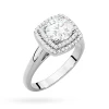 Pierścionek z białego złota z diamentem laboratoryjnym 1,00t i 56 dodatkowych kamieni Lab Diamonds W0548.B3.LDW.04 marko