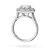Okazały pierścionek diament laboratoryjny 0,70ct i 88 kamieni bocznych białe złoto Lab Diamonds W0549.B3.LDW.03 marko