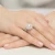 Okazały pierścionek diament laboratoryjny 1,00ct i 88 kamieni bocznych białe złoto Lab Diamonds W0549.B3.LDW.04 marko