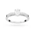Pierścionek z białego złota z owalnym diamentem Lab Diamonds W0067.B3.LDW.01 marko