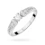 Ażurowy złoty pierścionek diamenty laboratoryjne białe złoto Lab Diamonds W0411.B3.LDW.01 marko