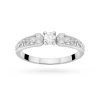 Ażurowy złoty pierścionek diamenty laboratoryjne białe złoto Lab Diamonds W0411.B3.LDW.01 marko