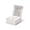 Złoty krzyżyk prawosławny na łańcuszku ankier z przedłużką D068-585-L264-45 marko