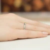 Pierścionek zaręczynowy klasyczny 0,15ct z białego złota żółty diament laboratoryjny Lab Diamonds W0369.B3.LDY.01 marko