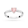 Pierścionek z różowym diamentem laboratoryjnym w kształcie serca Lab Diamonds białe złoto W0065.B3.LDP.01 marko