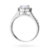 Pierścionek białe złoto diament laboratoryjny 0,70ct i 26 kamieni Lab Diamonds W0551.B3.LDW.03 marko