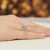 Pierścionek białe złoto diament laboratoryjny 0,70ct i 26 kamieni Lab Diamonds W0551.B3.LDW.03 marko
