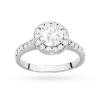 Pierścionek białe złoto diament laboratoryjny 1,00ct i 26 kamieni Lab Diamonds W0551.B3.LDW.04 marko