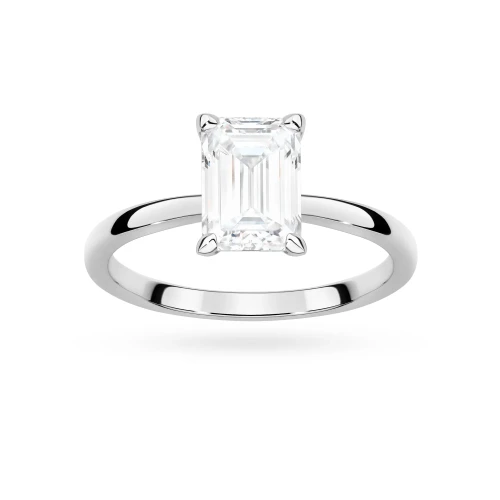 Pierścionek zaręczynowy z diamentem laboratoryjnym Illume Emerald 1,50ct białe złoto Lab Diamodns W0691.B3.LDW.02 marko