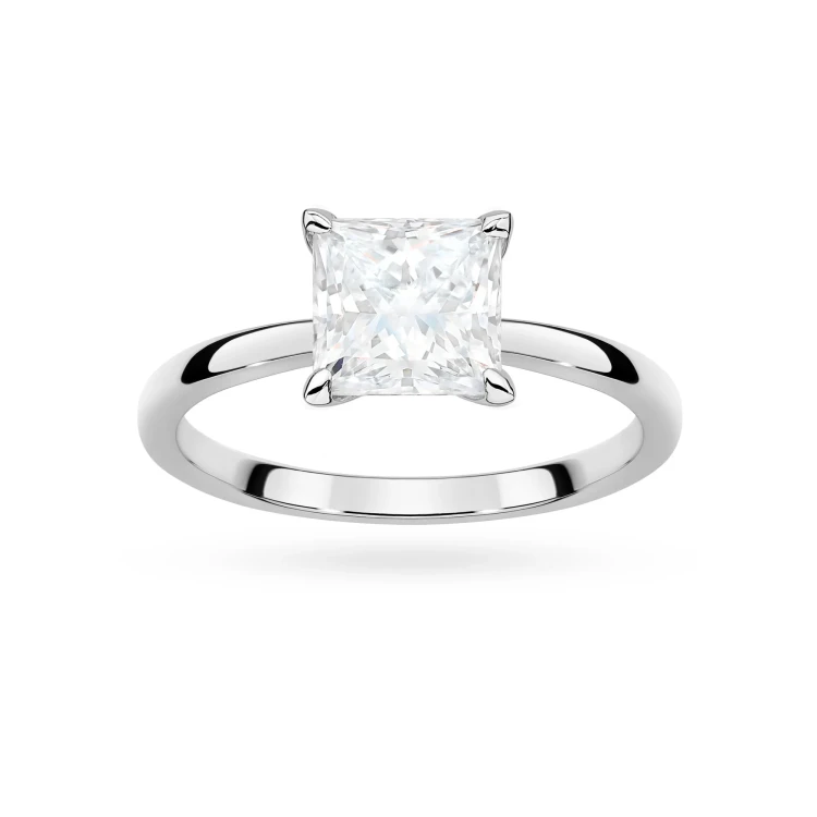 Pierścionek zaręczynowy z diamentem laboratoryjnym Illume Princessa 1,00ct białe złoto Lab Diamodns W0690.B3.LDW.03 marko