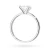 Pierścionek zaręczynowy z diamentem laboratoryjnym Illume Princessa 1,00ct białe złoto Lab Diamodns W0690.B3.LDW.03 marko