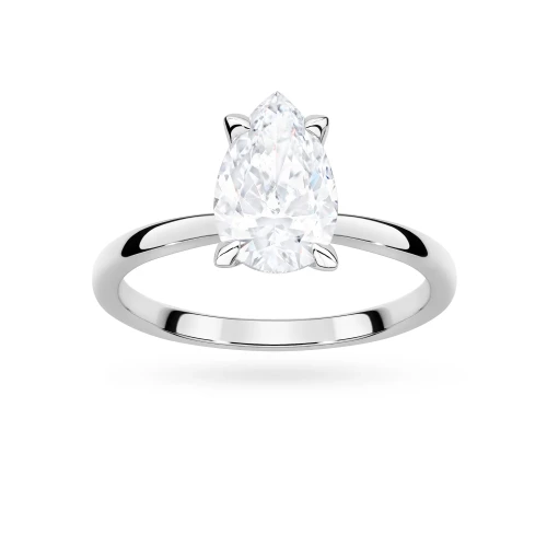 Pierścionek zaręczynowy z diamentem laboratoryjnym Illume Pear 1,00ct białe złoto Lab Diamodns W0689.B3.LDW.03 marko
