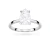 Pierścionek zaręczynowy z diamentem laboratoryjnym Illume Pear 1,00ct białe złoto Lab Diamodns W0689.B3.LDW.03 marko