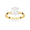 Pierścionek zaręczynowy z diamentem laboratoryjnym Illume Oval 1,50ct żółte złoto Lab Diamodns W0688.Z3.LDW.02 marko