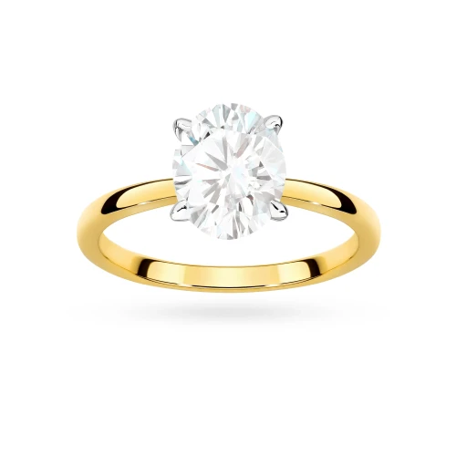 Pierścionek zaręczynowy z diamentem laboratoryjnym Illume Oval 1,50ct żółte złoto Lab Diamodns W0688.Z3.LDW.02 marko
