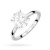 Pierścionek zaręczynowy z diamentem laboratoryjnym Illume Oval 1,50ct białe złoto Lab Diamodns W0688.B3.LDW.02 marko