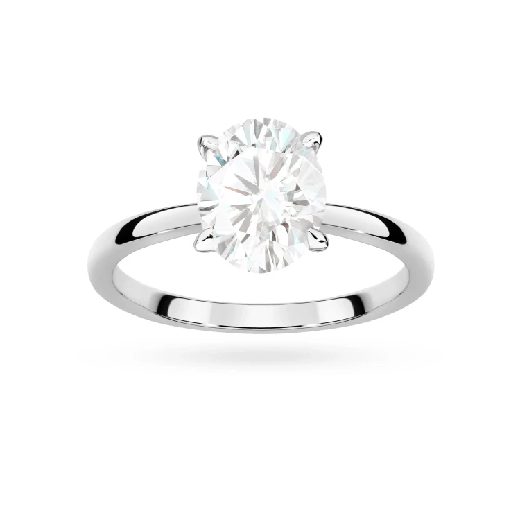 Pierścionek zaręczynowy z diamentem laboratoryjnym Illume Oval 1,50ct białe złoto Lab Diamodns W0688.B3.LDW.02 marko