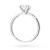 Pierścionek zaręczynowy z diamentem laboratoryjnym Illume Oval 1,50ct białe złoto Lab Diamodns W0688.B3.LDW.02 marko