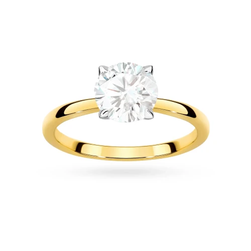 Pierścionek zaręczynowy z diamentem laboratoryjnym Illume 1,00ct żółte złoto Lab Diamodns W0687.Z3.LDW.03 marko
