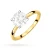 Pierścionek zaręczynowy z diamentem laboratoryjnym Illume 1,50ct żółte złoto Lab Diamodns W0687.Z3.LDW.02 marko