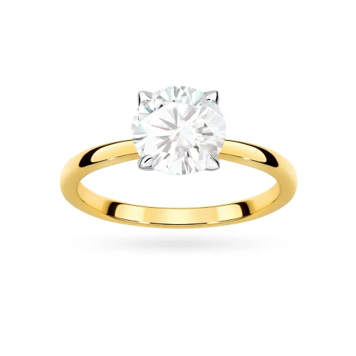 Pierścionek zaręczynowy z diamentem laboratoryjnym Illume 1,50ct żółte złoto Lab Diamodns W0687.Z3.LDW.02 marko