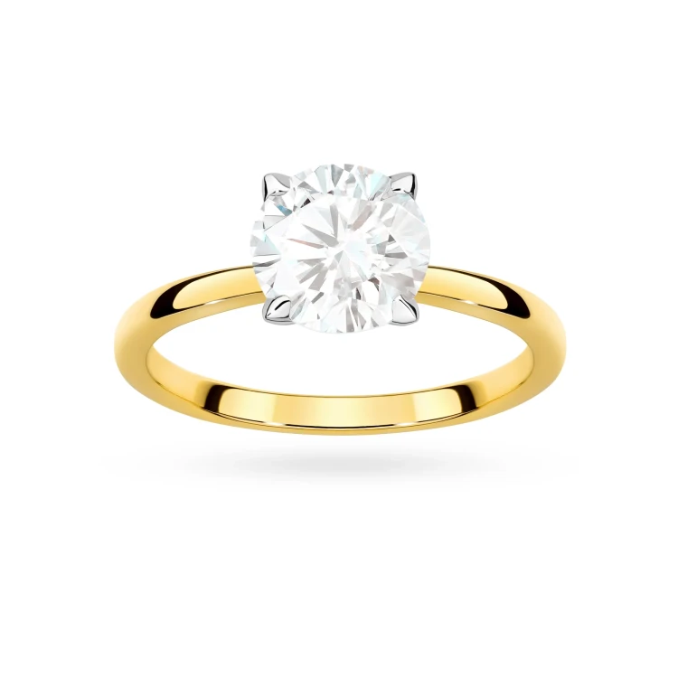 Pierścionek zaręczynowy z diamentem laboratoryjnym Illume 1,50ct żółte złoto Lab Diamodns W0687.Z3.LDW.02 marko