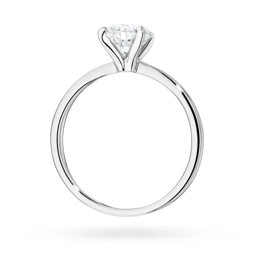 Pierścionek zaręczynowy z diamentem  laboratoryjnym Illume 1,00ct białe złoto Lab Diamodns