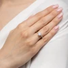 Pierścionek zaręczynowy z diamentem laboratoryjnym Illume 1,00ct białe złoto Lab Diamodns W0687.B3.LDW.03 marko