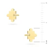 Złote kolczyki celebrytki puzzle JESO pr.585 K158-585 marko