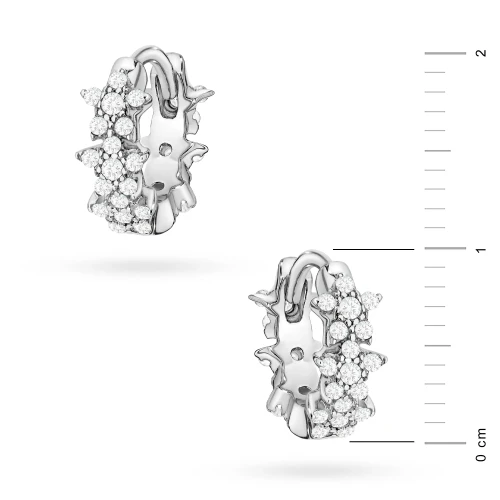 Kolczyki srebrne kółeczka kreolki 10mm Soledo K890-925-S marko