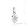 Srebrna zawieszka koniczynka na szczęście Charms Z636-925-S marko