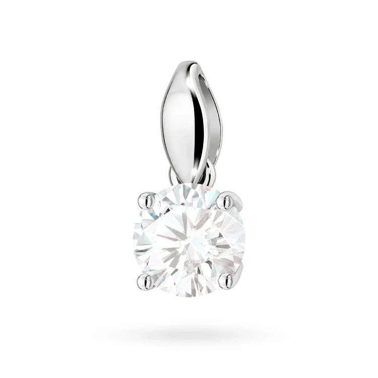 Srebrny wisiorek zawieszka pojedyncza cyrkonia w zdobionej oprawie Jeso Z520-925 marko