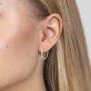 Srebrne kolczyki diamentowane skręcane kółka 20mm Jeso K2280-925-S-20 marko