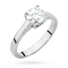 Pierścionek białe złoto diament laboratoryjny 1,00ct oprawa cathedral Lab Diamonds LAB2025 W0544.B3.LDW.07 marko