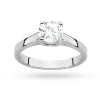 Pierścionek białe złoto diament laboratoryjny 1,00ct oprawa cathedral Lab Diamonds LAB2025 W0544.B3.LDW.07 marko