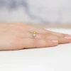 Złoty pierścionek zaręczynowy z okrągłym żółtym diamentem laboratoryjnym 0,50ct Lab Diamonds W0451.Z3.LDY.01 marko