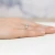 Złoty pierścionek zaręczynowy z okrągłym niebieskim diamentem laboratoryjnym 0,50ct Lab Diamonds W0451.Z3.LDA.01 marko