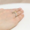 Pierścionek zaręczynowy białe złoto i żółty 0,30ct i białe laboratoryjne Lab Diamonds W0439.B3.LDY.01 marko