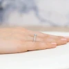 Pierścionek zaręczynowy białe złoto i niebieski 0,30ct i białe laboratoryjne Lab Diamonds W0439.B3.LDA.01 marko