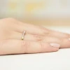 Klasyczny zaręczynowy złoty pierścionek z różowym diamentem laboratoryjnym 0,15ct Lab Diamonds W0382.Z3.LDP.01 marko